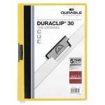 Duraclip Folder 2200 A4, Yellow